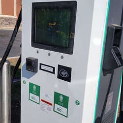 Electrify America - 150 kW station, 66kW speed at 67%
