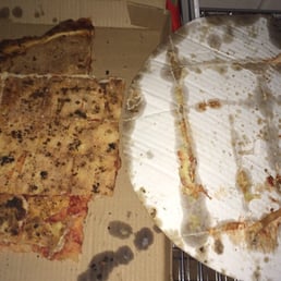 Have fun peeling that $30.00 pizza off the cardboard! Have fun peeling that $30.00 pizza off the cardboard!
