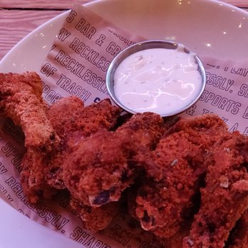 Shark Club Sports Bar & Grill - Parm wings - Sports Bars Near Me - Vancouver, British Columbia