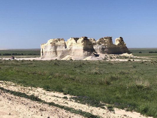Monument Rocks by null