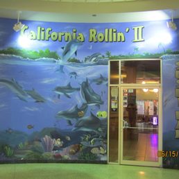 Cool wall mural on terminal wall to California Rollin' II