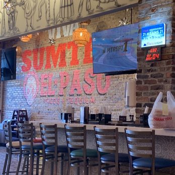 El Paso Tacos & Tequila - Great looking bar! - Mexican Near Me - Sumter, South Carolina El Paso Tacos & Tequila - Great looking bar! - Mexican Near Me - Sumter, South Carolina