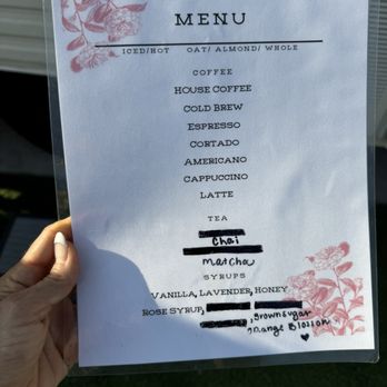 Flowergirl Coffee - Menu - Coffee & Tea Near Me - San Antonio, Texas
