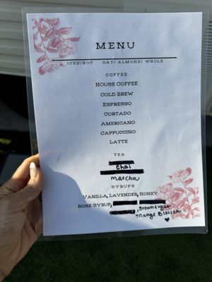 Menu photo 2 Flowergirl Coffee San Antonio, TX