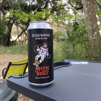 Sideward Brewing Co - Moon Boots. Perfect for a camping trip! - Breweries Near Me - Orlando, Florida