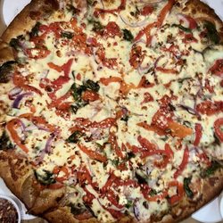 Madisons Pizza - Garlic Spinach Pizza