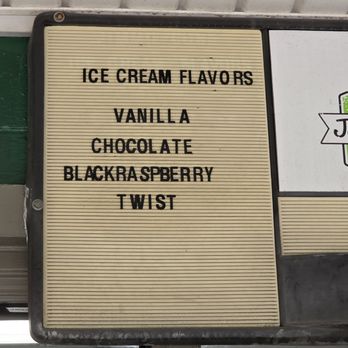 Jimmie Cone - Ice Cream Flavors - Vanilla, Chocolate, Raspberry, Twist. June 2026 - Ice Cream & Frozen Yogurt Near Me - Damascus, Maryland Jimmie Cone - Ice Cream Flavors - Vanilla, Chocolate, Raspberry, Twist. June 2026 - Ice Cream & Frozen Yogurt Near Me - Damascus, Maryland