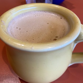 Snooze, an A.M. Eatery - Honey oat milk latte - Breakfast & Brunch Near Me - Addison, Texas