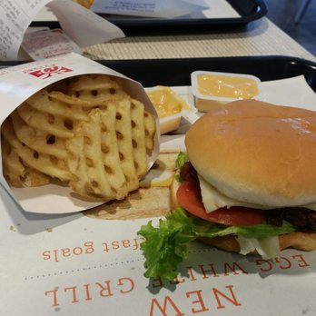 Chick-fil-A - Spicy chicken deluxe, and fries - Fast Food Near Me - South Riding, Virginia