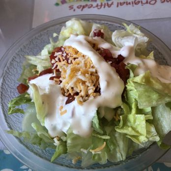 The Original Alfredos - Green House Salad with ranch dressing - Breakfast & Brunch Near Me - Lomita, California