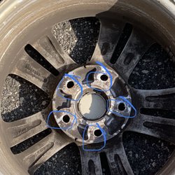 Tire Giants - Damages to my car down the street from the shop of Damar drive 19116