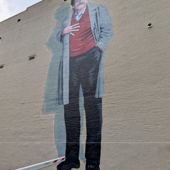 Kurt Vonnegut Mural - Kurt Vonnegut Mural, Indianapolis - Public Art Near Me - Indianapolis, Indiana Kurt Vonnegut Mural - Kurt Vonnegut Mural, Indianapolis - Public Art Near Me - Indianapolis, Indiana