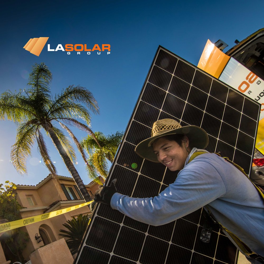 Slide of LA Solar Group