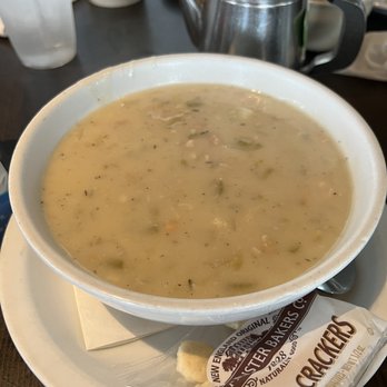 Sam's Chowder House - New England clam chowder. Did not taste that great. - Seafood Near Me - Half Moon Bay, California Sam's Chowder House - New England clam chowder. Did not taste that great. - Seafood Near Me - Half Moon Bay, California