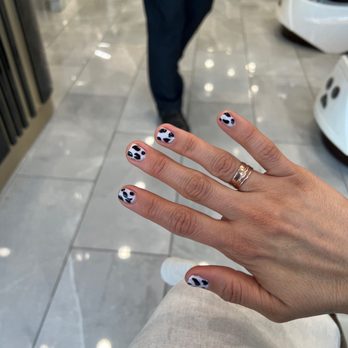 Sun Nails - Cow print nails by Vincent - Nail Salons Near Me - Los Angeles, California Sun Nails - Cow print nails by Vincent - Nail Salons Near Me - Los Angeles, California