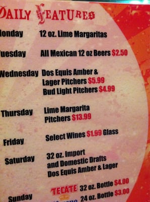 Menu photo 4 El Pueblo Blue Ash, OH Menu photo 4 El Pueblo Blue Ash, OH