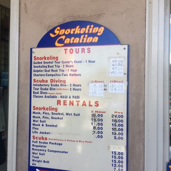 Snorkeling Catalina - Here are the prices (if you can see them). - Snorkeling Near Me - Avalon, California Snorkeling Catalina - Here are the prices (if you can see them). - Snorkeling Near Me - Avalon, California