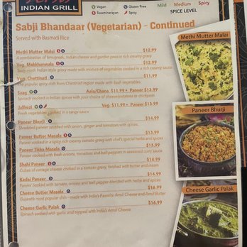 Persis - Menu - Indian Near Me - Augusta, Georgia