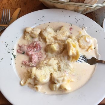 Caffe Luna - Fiocci (four cheese and pear stuffed pasta) - Italian Near Me - Raleigh, North Carolina Caffe Luna - Fiocci (four cheese and pear stuffed pasta) - Italian Near Me - Raleigh, North Carolina