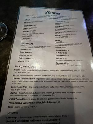 Menu photo 4 La Reforma Brewery Albuquerque, NM