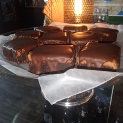 The Beatnik Coffee House - Triple chocolate peanut butter brownies.