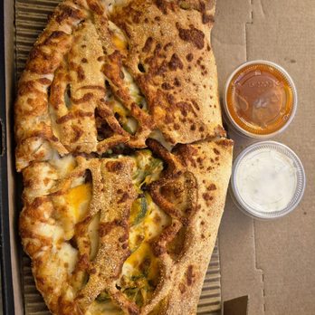 Calzone Life - Bacon and jalapeño. Say no more! - Food Delivery Services Near Me - Santa Fe Springs, California Calzone Life - Bacon and jalapeño. Say no more! - Food Delivery Services Near Me - Santa Fe Springs, California