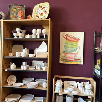 The Mud Mill - So many pieces to paint - Paint-Your-Own Pottery Near Me - Lodi, California