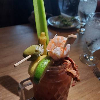 Ivy on the Square - Bloody Mary with the works! - Southern Near Me - Ocala, Florida