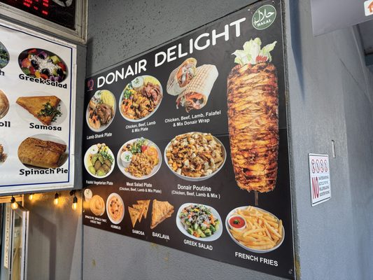 Menu photo 2 Donair Delight Burnaby, BC