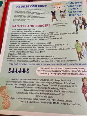 Menu photo 1 Gigi'S Ice Cream Bar Bainbridge, PA Menu photo 1 Gigi'S Ice Cream Bar Bainbridge, PA
