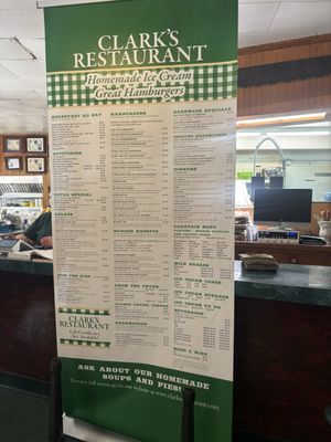 Menu photo 1 Clarks Restaurant Artic, WA Menu photo 1 Clarks Restaurant Artic, WA