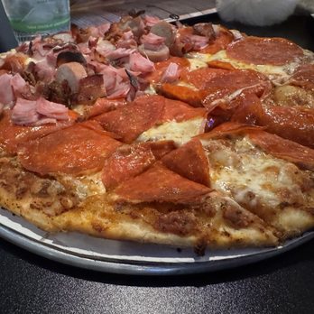 Third Base Pint House - Half meat lover, half pepperoni - Sports Bars Near Me - Gahanna, Ohio Third Base Pint House - Half meat lover, half pepperoni - Sports Bars Near Me - Gahanna, Ohio