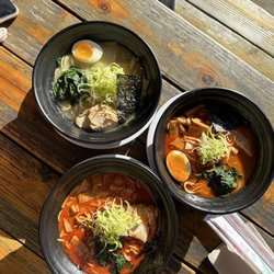 Kinboshi Ramen - Paitan Red -Chicken broth Tonkotsu Red Paitan Shio -Chicken broth