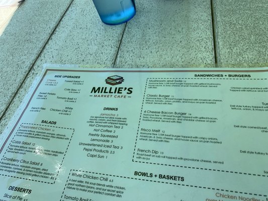 Menu photo 4 Millie's Market Cafe Shipshewana, IN Menu photo 4 Millie's Market Cafe Shipshewana, IN