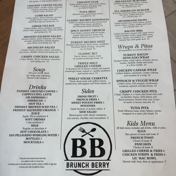 Brunch Berry - Menu - Breakfast & Brunch Near Me - Howell, Michigan