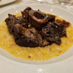 BlancItalia - Ossobuco w/ Milanese Risotto! So tender!