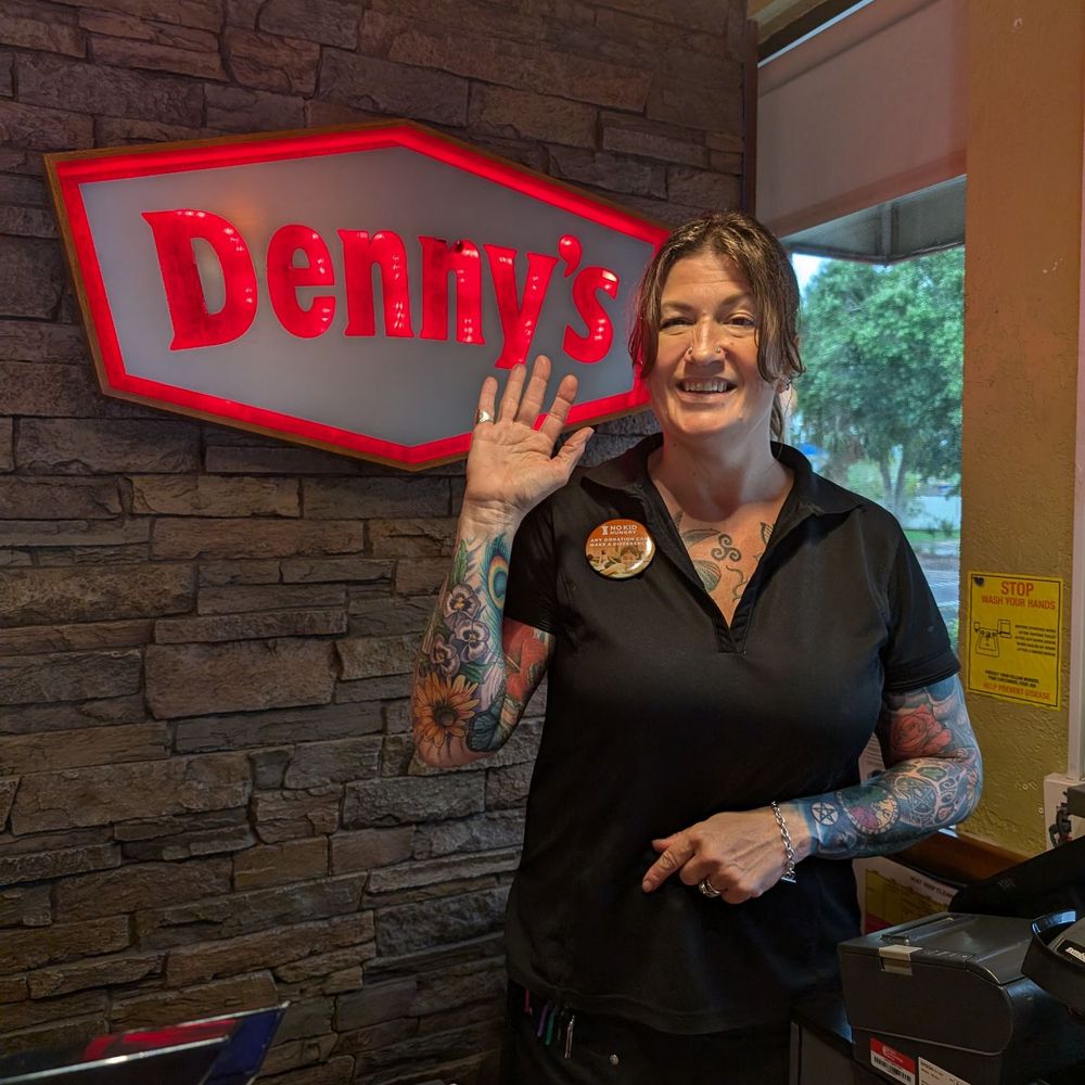 Denny's - Jennifer, our awesome server! - American Near Me - Ormond Beach, Florida Denny's - Jennifer, our awesome server! - American Near Me - Ormond Beach, Florida