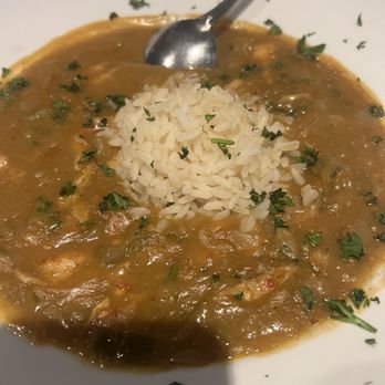Drago’s Seafood Restaurant - Crawfish etouffee (stew made with vegetables and dark roux over rice - Seafood Near Me - Baton Rouge, Louisiana