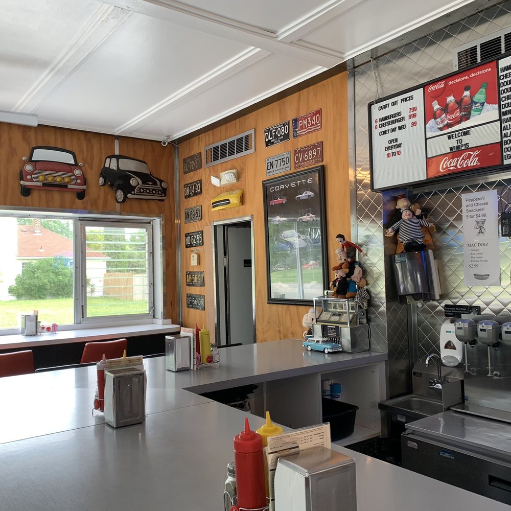 Wimpy Burger - Counter area - Burgers Near Me - Flat Rock, Michigan Wimpy Burger - Counter area - Burgers Near Me - Flat Rock, Michigan