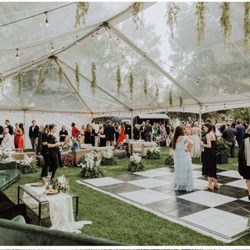 Taylor True Value Rental - Clear top frame tent
