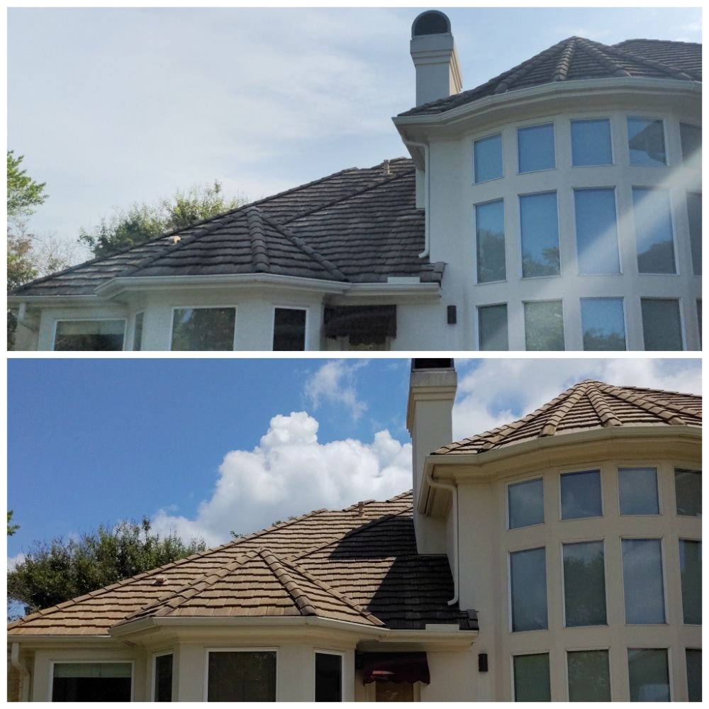 Slide of Texas Exterior Clean