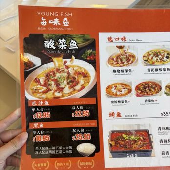 Young Fish - Menu 7/2025 - Chinese Near Me - Brooklyn, New York