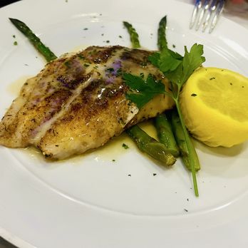 Eddie V's Prime Seafood - Chef seasonal fish (drum fish) - Seafood Near Me - Houston, Texas Eddie V's Prime Seafood - Chef seasonal fish (drum fish) - Seafood Near Me - Houston, Texas