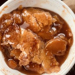 Crenshaw's Family Restaraunt - Peach cobbler