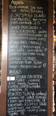 Menu photo 7 One20 Public House Delta, BC Menu photo 7 One20 Public House Delta, BC
