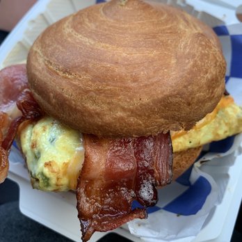 The Grind House - Green Eggs and Ham Sammich (subbed ham for bacon) - Coffee & Tea Near Me - Bangor, Maine The Grind House - Green Eggs and Ham Sammich (subbed ham for bacon) - Coffee & Tea Near Me - Bangor, Maine