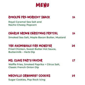 The Thirsty Elf - Snacks Menu 2021 - Pop-Up Restaurants Near Me - Toronto, Ontario The Thirsty Elf - Snacks Menu 2021 - Pop-Up Restaurants Near Me - Toronto, Ontario