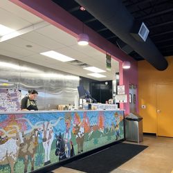 Snarf's Sandwiches - Pick up counter