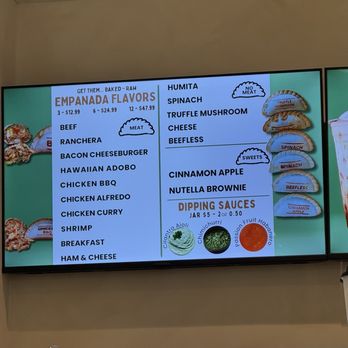 Empanada Factory - Menu - Empanadas Near Me - Las Vegas, Nevada