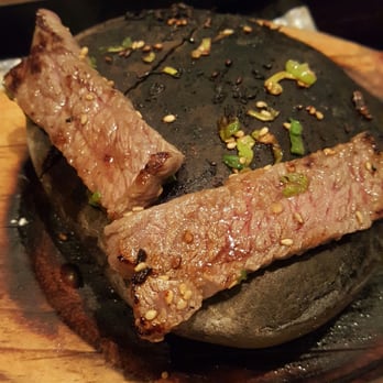 Kingyo - Kobe on hot stone. - Japanese Near Me - Vancouver, British Columbia Kingyo - Kobe on hot stone. - Japanese Near Me - Vancouver, British Columbia